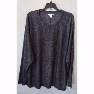 Super Soft Black Time and Tru Top